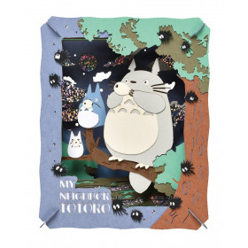 ENSKY -「Totoro」Totoro Playing Ocarina (PT-232) Paper Theater Series