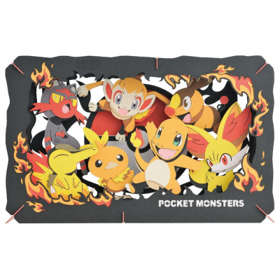 ENSKY -「Pocket Monster」TYPE : FIRE (PT-L07) Paper Theater Series