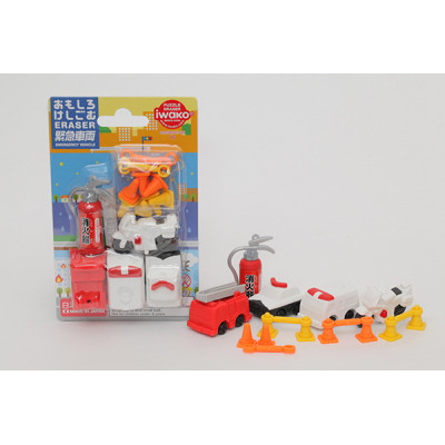 IWAKO - Fun eraser (emergency vehicle)