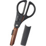 KOKUYO - 2way scissors HAKOAKE (Black)