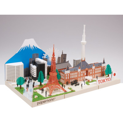 KAWADA - Paper Nano Kit Tokyo City Series (Paper Craft)