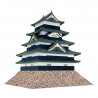 SANKEI - Paper Model Kit Matsumoto Castle (Castle Series)