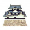 SANKEI - Paper Model Kit Hikone Castle (Castle Series)